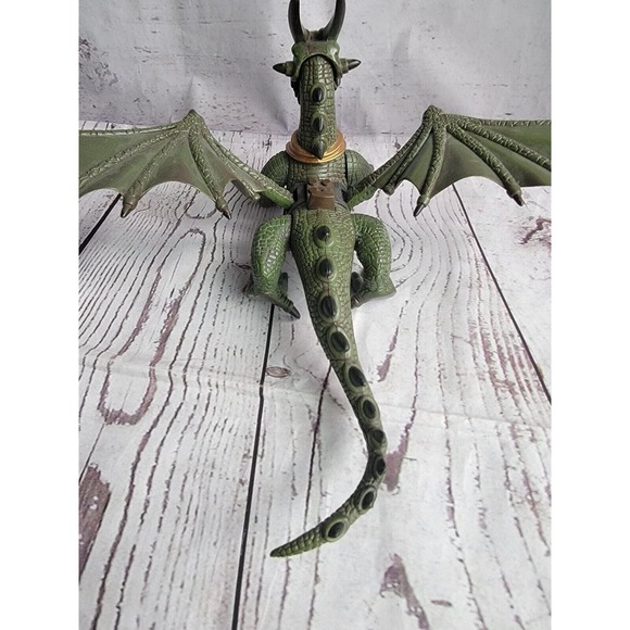 Mega Bloks Dragons Krystal Wars Green Dragon Figure Includes Krystal - Picture 4 of 6